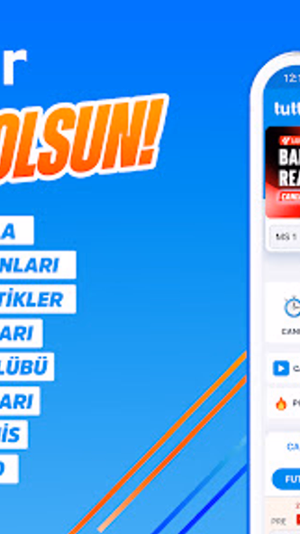 Tuttur - iddaa & Canlı Bahis Screenshot 1 - AppWisp.com Tuttur - iddaa & Canlı Bahis Screenshot 1 - AppWisp.com