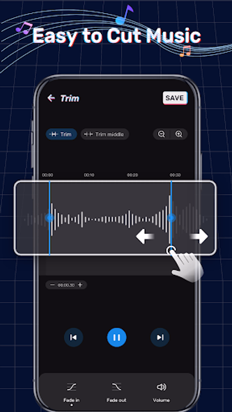 Ringtone Maker: Music Cutter Screenshot 2 - AppWisp.com Ringtone Maker: Music Cutter Screenshot 2 - AppWisp.com