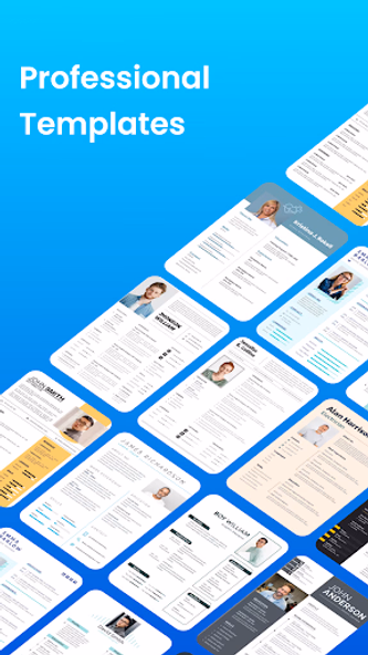 Resume Builder - CV Maker PDF Screenshot 1 - AppWisp.com