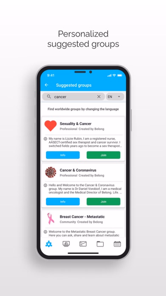 BELONG Beating Cancer Together Screenshot 4 - AppWisp.com BELONG Beating Cancer Together Screenshot 4 - AppWisp.com