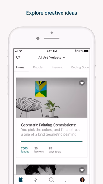 Kickstarter Screenshot 1 - AppWisp.com Kickstarter Screenshot 1 - AppWisp.com