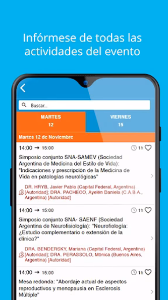 Congreso de Neurología 2024 Screenshot 2 - AppWisp.com Congreso de Neurología 2024 Screenshot 2 - AppWisp.com