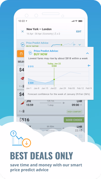 Fareboom Discount Flights Screenshot 1 - AppWisp.com