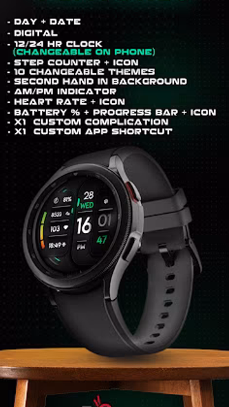 Zenith - Digital Watch Face Screenshot 4 - AppWisp.com Zenith - Digital Watch Face Screenshot 4 - AppWisp.com