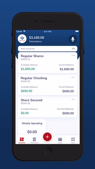 UPenn SFCU Mobile Banking Screenshot 2 - AppWisp.com UPenn SFCU Mobile Banking Screenshot 2 - AppWisp.com