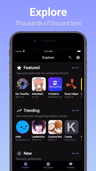 Bots for Discord Screenshot 1 - AppWisp.com Bots for Discord Screenshot 1 - AppWisp.com