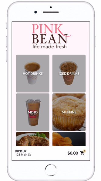 Pink Bean Coffee Screenshot 2 - AppWisp.com Pink Bean Coffee Screenshot 2 - AppWisp.com