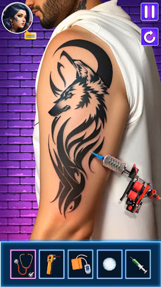 Tattoo Games - Tattoo Creator Screenshot 2 - AppWisp.com