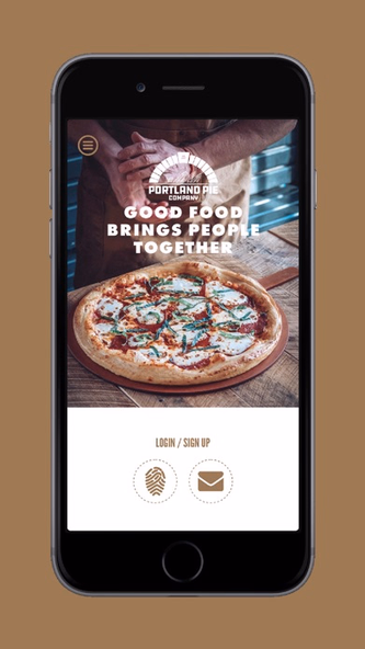 Portland Pie Company Loyalty Screenshot 1 - AppWisp.com Portland Pie Company Loyalty Screenshot 1 - AppWisp.com