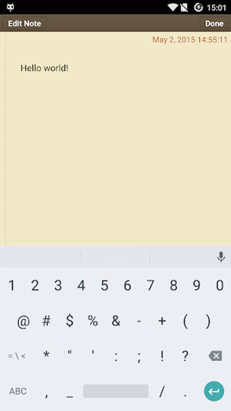 Classic Notes Lite - Notepad Screenshot 2 - AppWisp.com Classic Notes Lite - Notepad Screenshot 2 - AppWisp.com