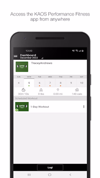 KAOS Performance Fitness Screenshot 1 - AppWisp.com KAOS Performance Fitness Screenshot 1 - AppWisp.com