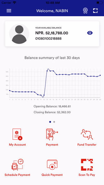 Muktinath Mobile Banking Screenshot 4 - AppWisp.com Muktinath Mobile Banking Screenshot 4 - AppWisp.com
