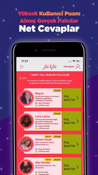 FalveFal - Gerçek Yorumcular Screenshot 2 - AppWisp.com FalveFal - Gerçek Yorumcular Screenshot 2 - AppWisp.com