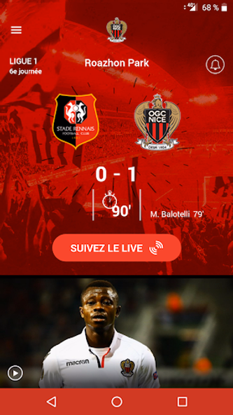OGC Nice (Officiel) Screenshot 4 - AppWisp.com OGC Nice (Officiel) Screenshot 4 - AppWisp.com