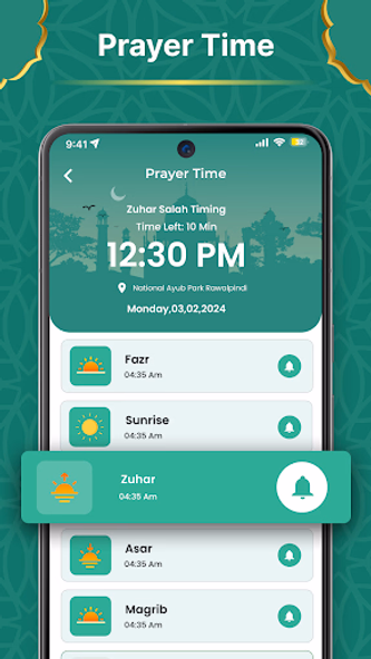 Qibla finder Prayer Times Screenshot 2 - AppWisp.com Qibla finder Prayer Times Screenshot 2 - AppWisp.com