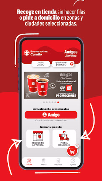 Juan Valdez: Paga con puntos Screenshot 2 - AppWisp.com Juan Valdez: Paga con puntos Screenshot 2 - AppWisp.com