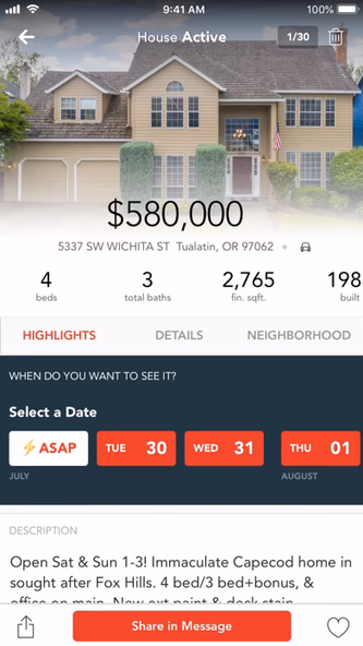 Living Room Realty Screenshot 2 - AppWisp.com Living Room Realty Screenshot 2 - AppWisp.com