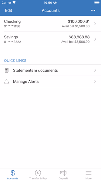 TouchBanking Screenshot 3 - AppWisp.com TouchBanking Screenshot 3 - AppWisp.com