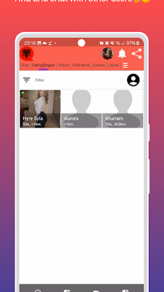 Dating Chat Albanian Screenshot 3 - AppWisp.com Dating Chat Albanian Screenshot 3 - AppWisp.com