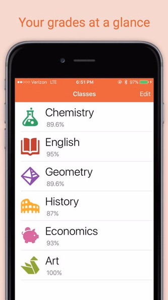 Grades - Grade Calculator, GPA Screenshot 3 - AppWisp.com