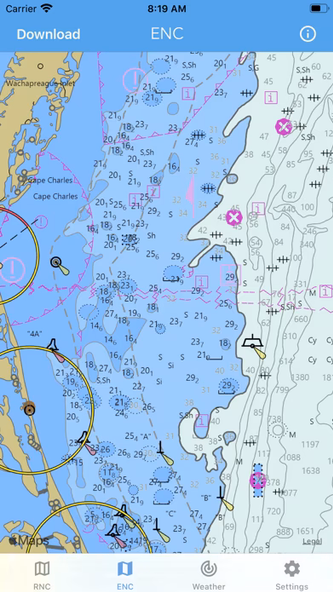 Nautical Charts & Maps Screenshot 4 - AppWisp.com Nautical Charts & Maps Screenshot 4 - AppWisp.com