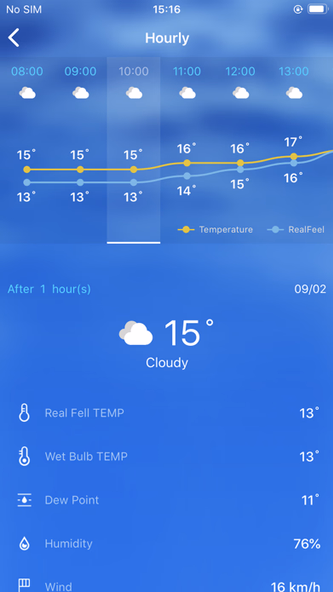Weather forecast & Alerts Screenshot 2 - AppWisp.com Weather forecast & Alerts Screenshot 2 - AppWisp.com