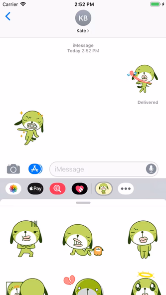 Grumpy Dog Animated Stickers Screenshot 4 - AppWisp.com Grumpy Dog Animated Stickers Screenshot 4 - AppWisp.com