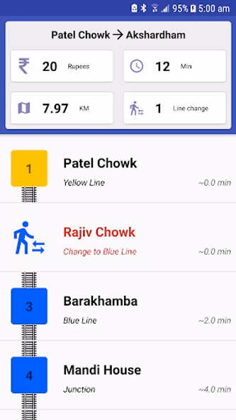 Delhi-Metro Navigator Screenshot 2 - AppWisp.com Delhi-Metro Navigator Screenshot 2 - AppWisp.com