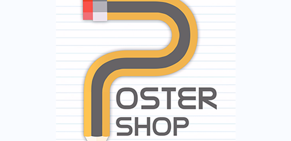 Postershop - Typography Design Header - AppWisp.com Postershop - Typography Design Header - AppWisp.com