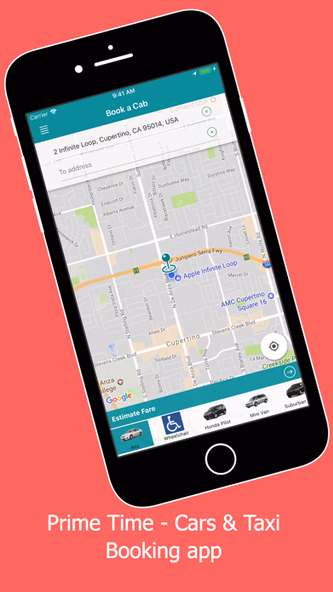 Prime Time Taxi Screenshot 1 - AppWisp.com Prime Time Taxi Screenshot 1 - AppWisp.com