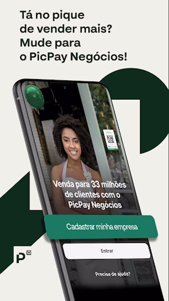 PicPay Negócios Screenshot 1 - AppWisp.com PicPay Negócios Screenshot 1 - AppWisp.com