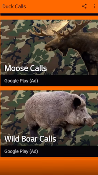 Duck Hunting Calls Screenshot 3 - AppWisp.com Duck Hunting Calls Screenshot 3 - AppWisp.com