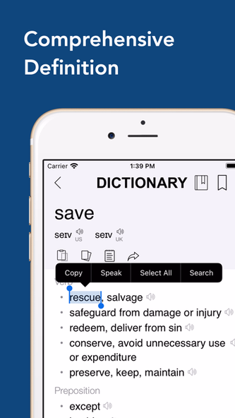 Dictionary & Translator Screenshot 1 - AppWisp.com Dictionary & Translator Screenshot 1 - AppWisp.com