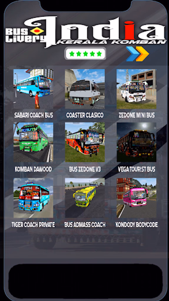 Bus Livery India Kerala Komban Screenshot 3 - AppWisp.com Bus Livery India Kerala Komban Screenshot 3 - AppWisp.com