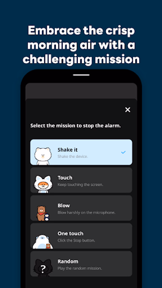 Shake it Alarm - Clock & Sleep Screenshot 2 - AppWisp.com Shake it Alarm - Clock & Sleep Screenshot 2 - AppWisp.com