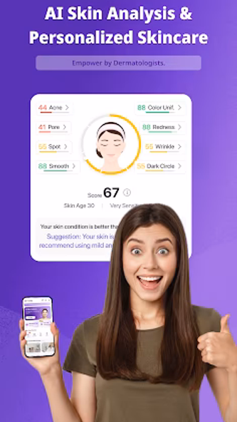Skin Beauty Pal: Skincare App Screenshot 1 - AppWisp.com Skin Beauty Pal: Skincare App Screenshot 1 - AppWisp.com