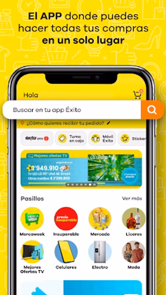 éxito Screenshot 1 - AppWisp.com éxito Screenshot 1 - AppWisp.com