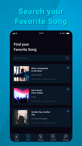 Music Player Cloud & Streaming Screenshot 2 - AppWisp.com Music Player Cloud & Streaming Screenshot 2 - AppWisp.com