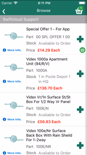 Security Supplies Screenshot 3 - AppWisp.com Security Supplies Screenshot 3 - AppWisp.com