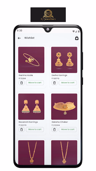 RJ Jewellers Screenshot 4 - AppWisp.com RJ Jewellers Screenshot 4 - AppWisp.com
