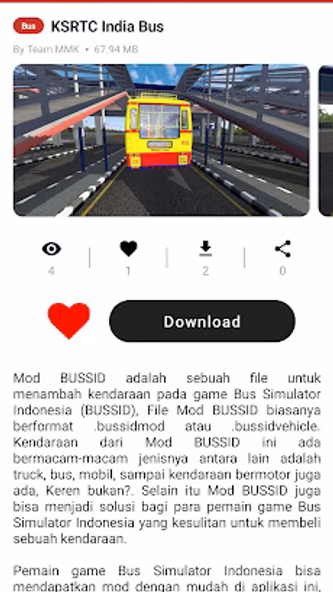 Mod Bussid Karnataka KSRTC Screenshot 4 - AppWisp.com Mod Bussid Karnataka KSRTC Screenshot 4 - AppWisp.com