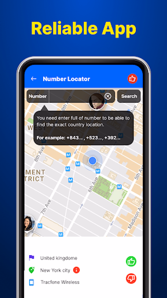 Mobile Number Locator Screenshot 3 - AppWisp.com Mobile Number Locator Screenshot 3 - AppWisp.com