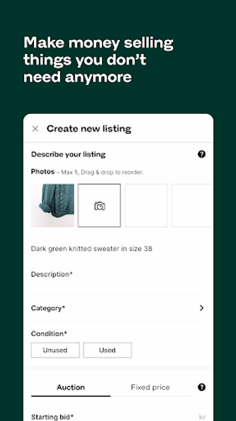 Tradera – buy & sell Screenshot 3 - AppWisp.com Tradera – buy & sell Screenshot 3 - AppWisp.com