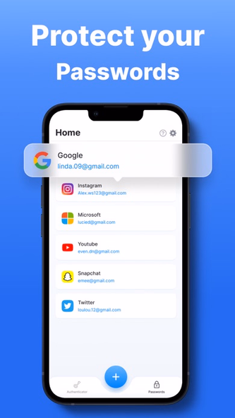 Authenticator App - 2FA Screenshot 1 - AppWisp.com Authenticator App - 2FA Screenshot 1 - AppWisp.com