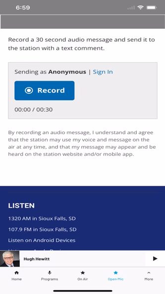 KELO Newstalk 1320/107.9 Screenshot 1 - AppWisp.com KELO Newstalk 1320/107.9 Screenshot 1 - AppWisp.com