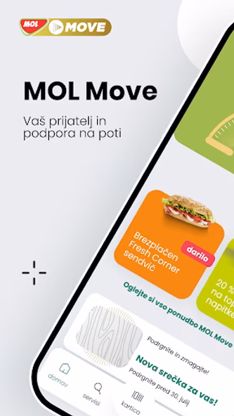 MOL Move Slovenija Screenshot 1 - AppWisp.com MOL Move Slovenija Screenshot 1 - AppWisp.com