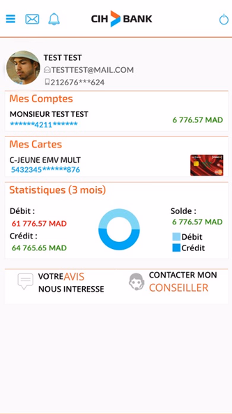 CIH MOBILE Screenshot 2 - AppWisp.com CIH MOBILE Screenshot 2 - AppWisp.com