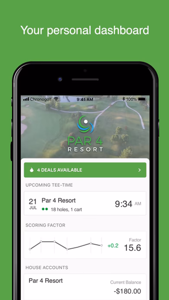 Par 4 Resort Screenshot 1 - AppWisp.com Par 4 Resort Screenshot 1 - AppWisp.com