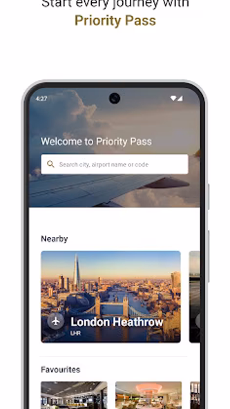 Priority Pass™ Screenshot 1 - AppWisp.com Priority Pass™ Screenshot 1 - AppWisp.com