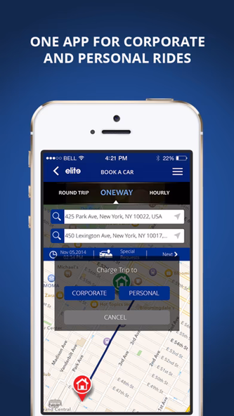 Elite Limousine App Screenshot 1 - AppWisp.com Elite Limousine App Screenshot 1 - AppWisp.com